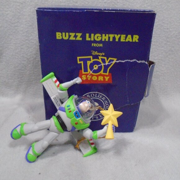 Grolier Disney's Christmas Magic Ornament Buzz Lightyear From Toy Story - Picture 1 of 1